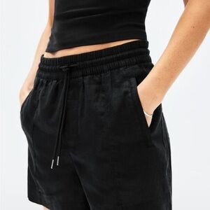 ATHLETA linen shorts size L